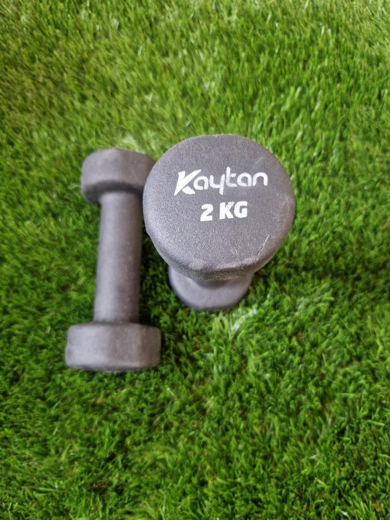 Dumbells 2 kg, Ophalen of Verzenden, Zo goed als nieuw, Armen, Dumbbell
