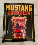 Emaillebord Mustang Rijwielen / Rijwielenfabriek, Ophalen of Verzenden