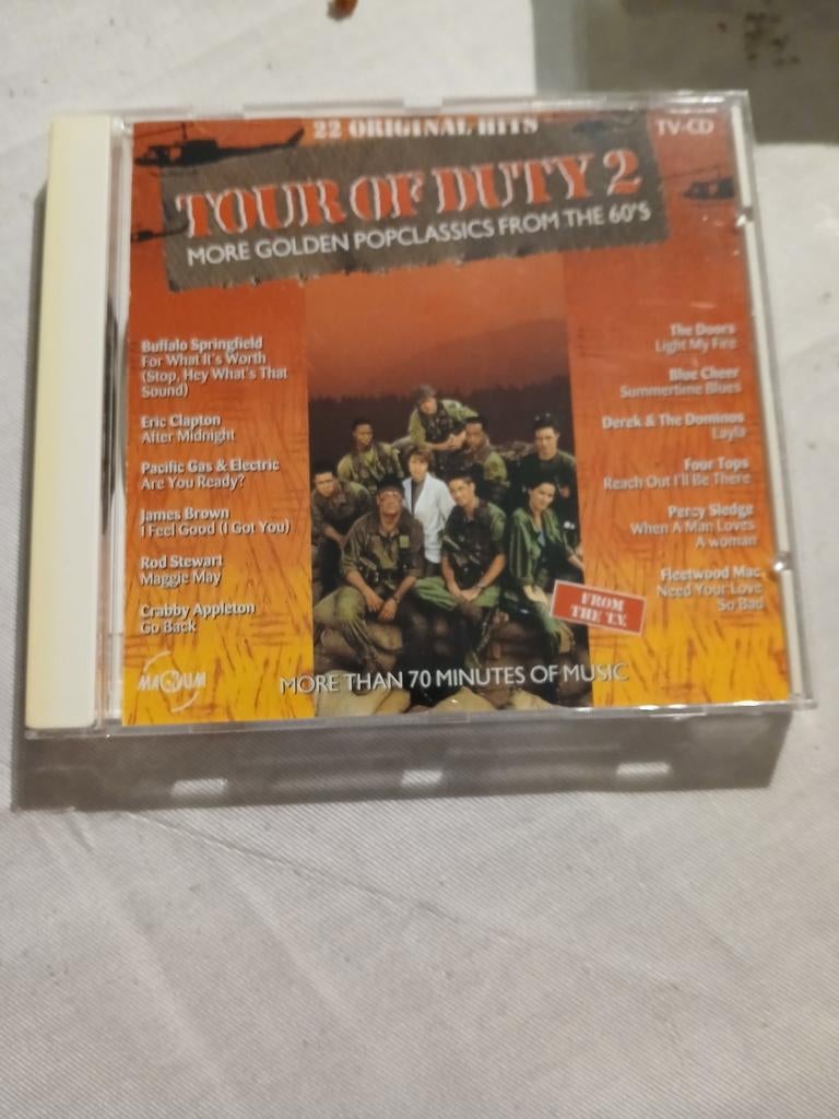 Tour of Duty 2: Meer Gouden Popklassiekers uit de Jaren '60, Cd's en Dvd's, Cd's | Pop, Gebruikt, Ophalen of Verzenden