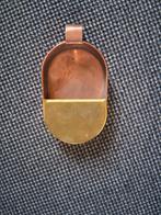 Antiek koperen en messing bakje/hangertje, Antiek en Kunst, Ophalen of Verzenden