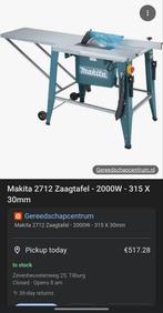 Makita 2712 Zaagtafel - 2000W - 315 X 30mm, Cirkelzaag, 70 mm of meer, Nieuw, Ophalen of Verzenden