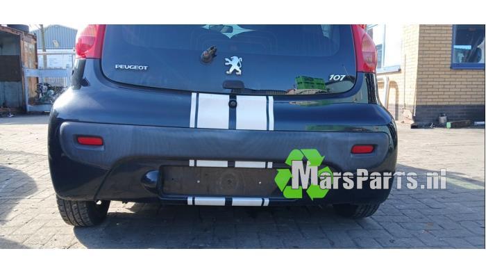 Achterbumper van een Peugeot 107 (EXZ), Gebruikt, -, -, Ophalen of Verzenden