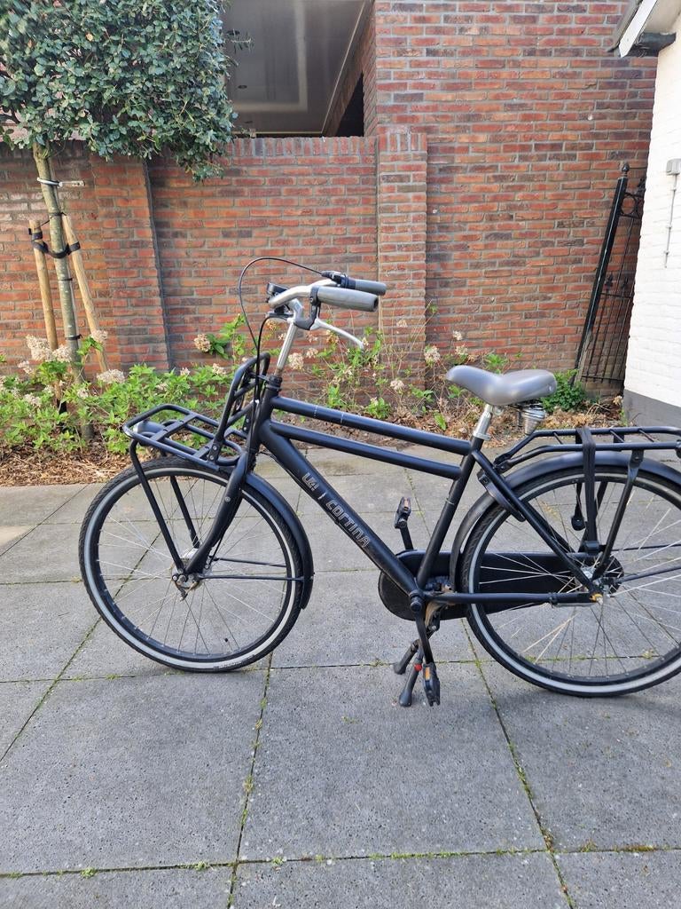 Cortina Transportfiets Heren - 26 inch - framemaat 47, Terugtraprem, Gebruikt, Versnellingen, Minder dan 49 cm