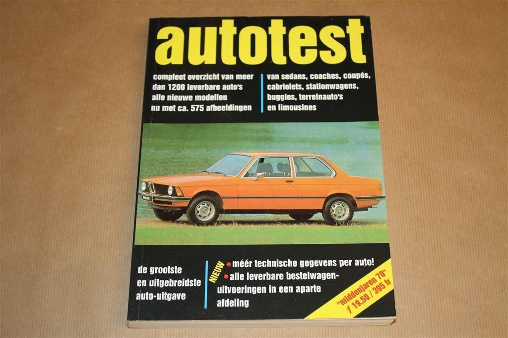 Autotest Middenjaren 70 - Jaaruitgave 1976, Boeken, Ophalen of Verzenden, Zo goed als nieuw, Algemeen