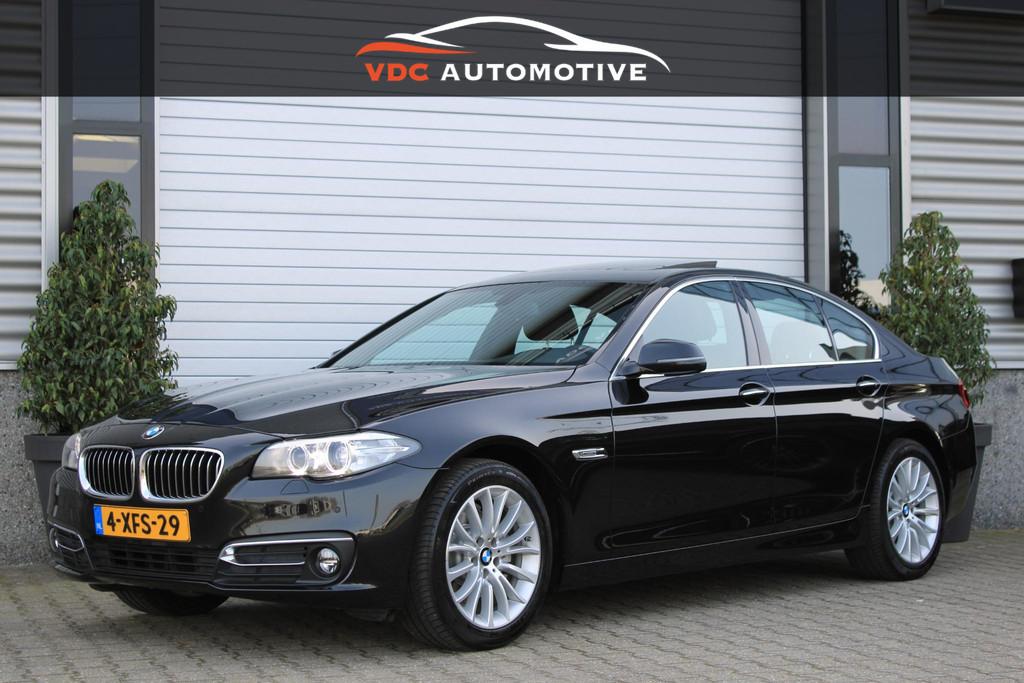 BMW 5-Serie 520i Executive Eerste Eigenaar | Schuifdak | Led, Automaat, Achterwielaandrijving, Gebruikt, 4 cilinders