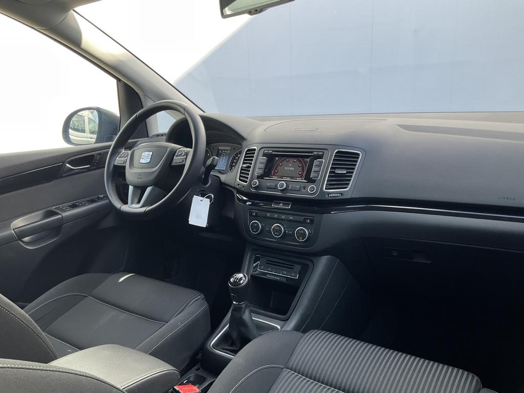 SEAT Alhambra 7-Pers 2.0 TDI Style 4WD 7p Navi Cruise BT 4x4, Auto's, Seat, Euro 5, Gebruikt, 4 cilinders, 7 stoelen
