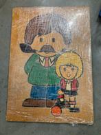 Houten Puzzel Vader en Kind, 2 tot 4 jaar, Gebruikt, 10 tot 50 stukjes, Ophalen of Verzenden