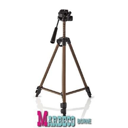 Camera, Video Statief Pan & Tilt max.127 cm Brons, Nedis, Nieuw, Minder dan 150 cm, Info@marbeco.nl