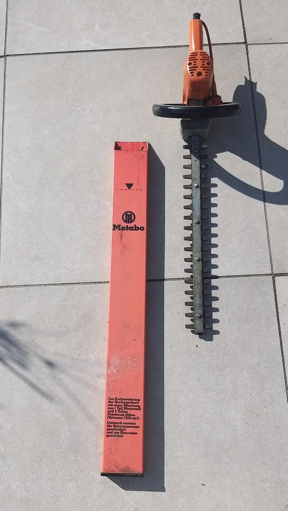 Metabo heggenschaar, Ophalen, Gebruikt, Elektrisch