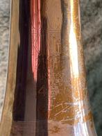 Piston trombone Getzen -  trombone King 4B - Conn Victor, Verzenden, Gebruikt, Tenor, Met koffer