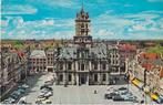 Delft, Stadhuis met auto's, Ophalen of Verzenden, 1940 tot 1960, Zuid-Holland