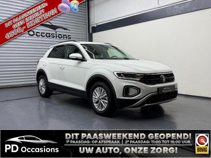 Volkswagen T-Roc 1.0 TSI Life Edition - Stoelverw. - Parkeer, Auto's, Volkswagen, Bedrijf, Te koop, T-Roc, ABS, Adaptive Cruise Control