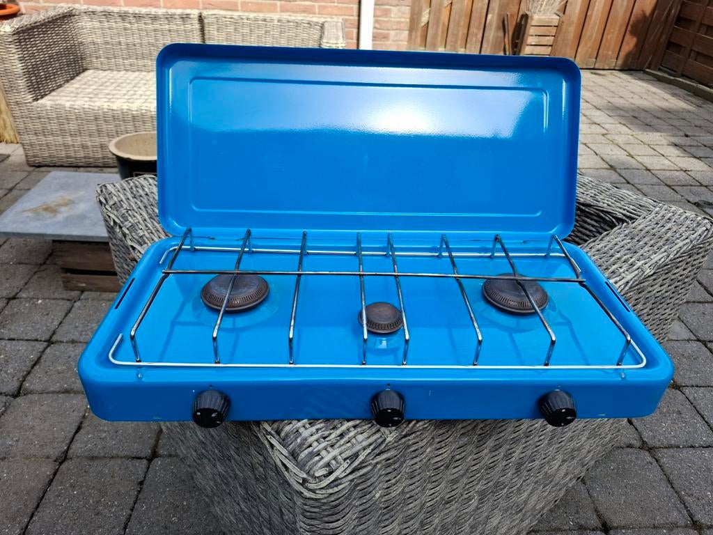 Campingaz 3 pits kooktoestel, Ophalen
