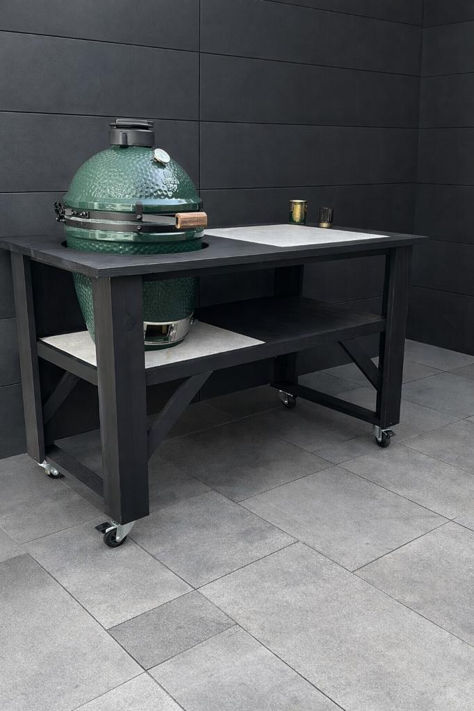 Big green egg,Kamado joe,The bastard,Grill guru,Urban chef, Tuin en Terras, Buitenkeukens, Houtskool, Nieuw, Ophalen of Verzenden