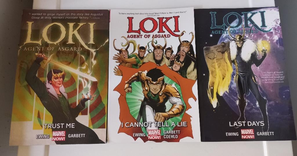 Loki: Agent Of Asgard vol 1,2,3 TPB (Nijmegen oost), Boeken, Strips | Comics, Amerika, Marvel Comics, Complete serie of reeks