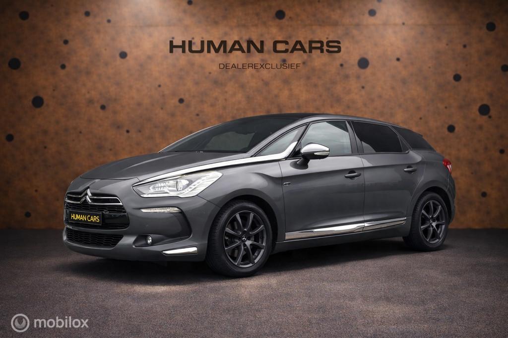 Citroen DS5 2.0 Hybrid4 So Chic hybride diesel trekhaak, Auto's, Citroën, Euro 5, Gebruikt, 4 cilinders, 163 pk