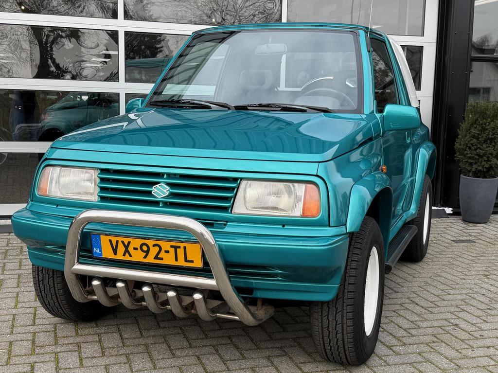 Suzuki Vitara 1.6 JLX |Uniek|93.000 KM|Gerestaureerd|Bullbar, 1450 kg, Stof, 4 cilinders, Origineel Nederlands