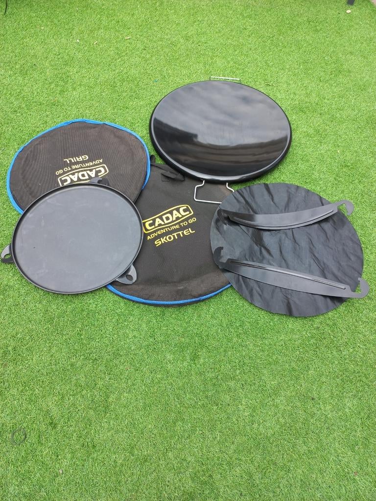 Cadac Skottelbraai en Grill Pan Set, Ophalen of Verzenden, Gebruikt, Cadac, Met accessoires
