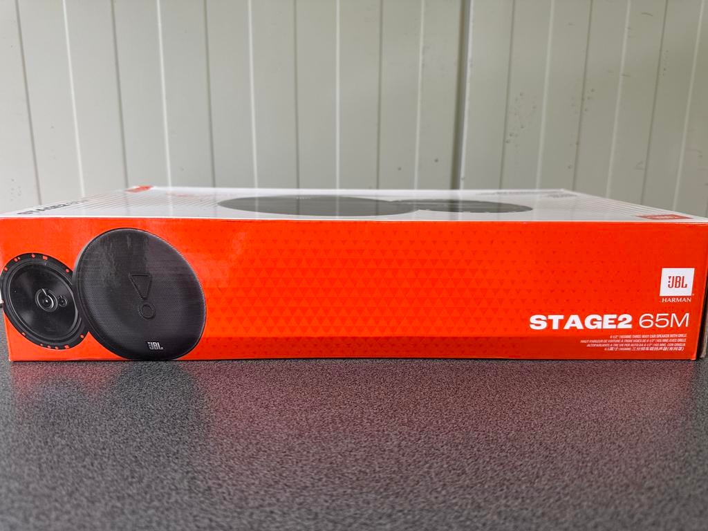 JBL Stage 2 Gen 2 65M 6.5''16,5cm 3Weg Speakerset 480w, Auto diversen, Autospeakers, Ophalen of Verzenden, Zo goed als nieuw
