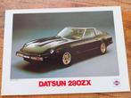 Keurige Datsun 280 ZX sportwagen folder, Ophalen of Verzenden, Zo goed als nieuw, Overige merken