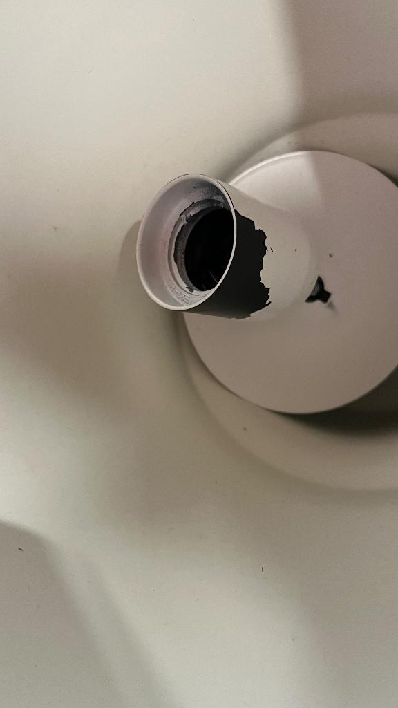 Hanglamp 5 stuks met beugel, Ophalen, Gebruikt, 50 tot 75 cm, Glas