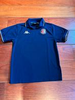 Feyenoord polo - Maat M - Officieel Kappa product, Kleding | Heren, Verzenden, Gedragen, Maat 48/50 (M), Blauw