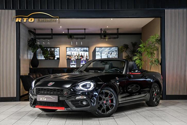 Fiat 124 Spider 1.4 MultiAir Turbo Abarth|LED|Leder|Bose|Com, Auto's, Fiat, Bedrijf, Te koop, 124 Spider, ABS, Airbags, Airconditioning