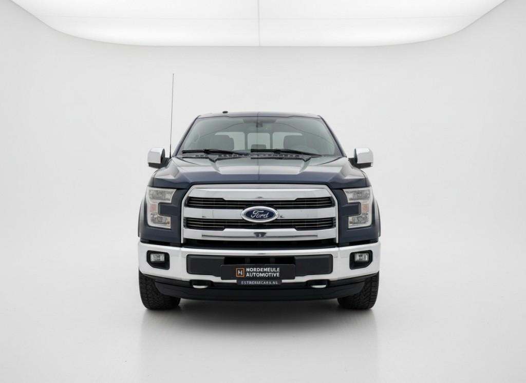 Ford F 150 3.5 V6 ECOBOOST SUPERCREW. TREKHAAK, 4WD, DUBBELE, Auto's, Automaat, 2378 kg, 3500 cc, Blauw