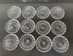 12x Vintage Kristallen Onderzetters - Hofbauer 24%  kristal, Ophalen of Verzenden
