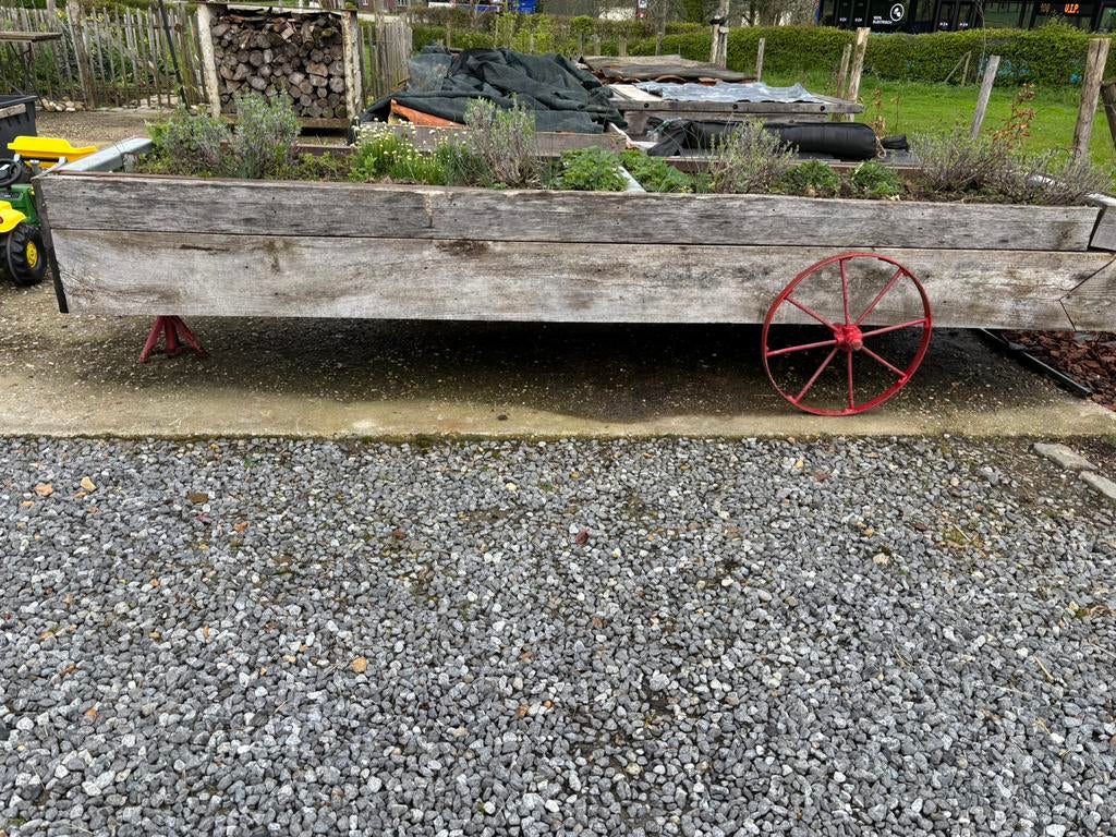 Plantenbak/ bloemenbak, Ophalen, Zo goed als nieuw, 60 cm of meer, Rechthoekig