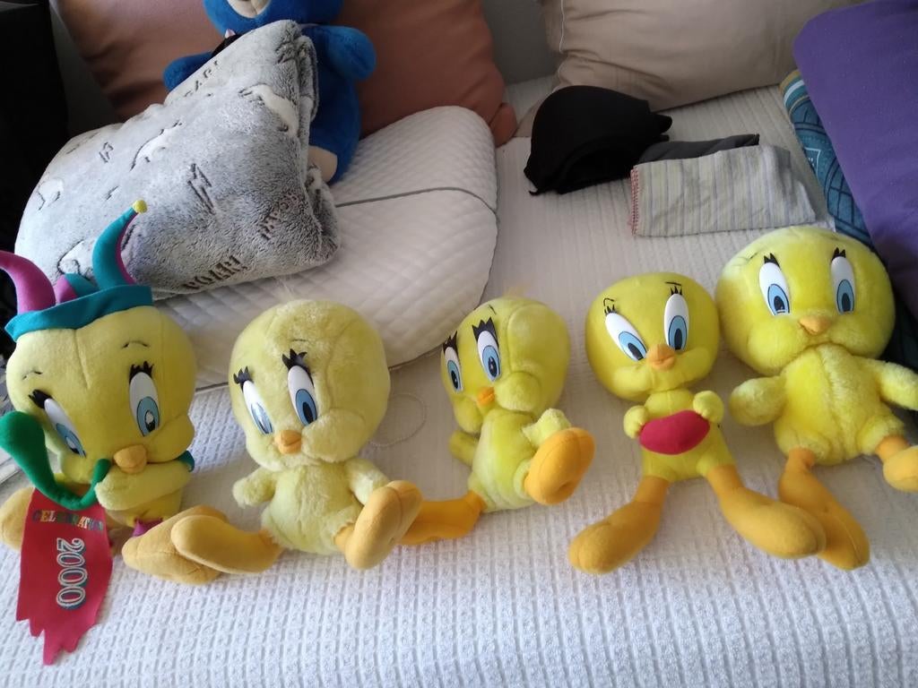 Vijf Tweety knuffels, Ophalen of Verzenden