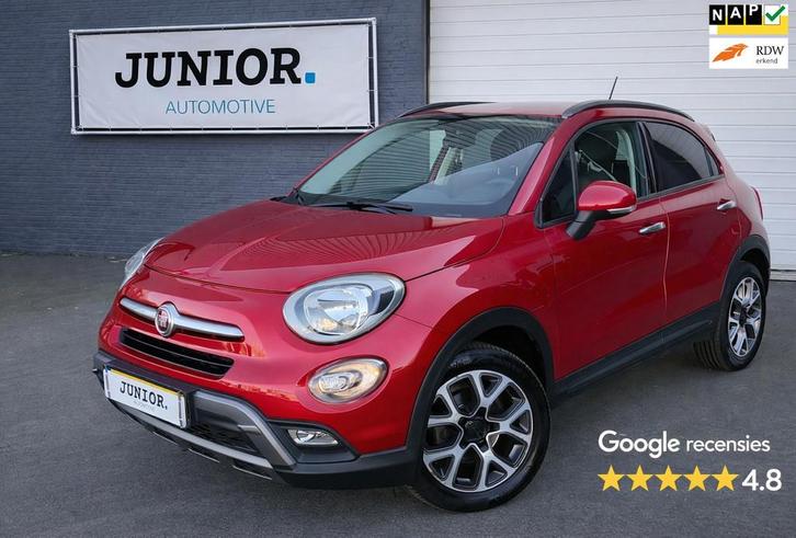 Fiat 500 X Cross 1.4 Turbo MultiAir Cross CRUISE/CLIMA/LEDER, Auto's, Fiat, Bedrijf, Te koop, 500X, ABS, Airbags, Airconditioning