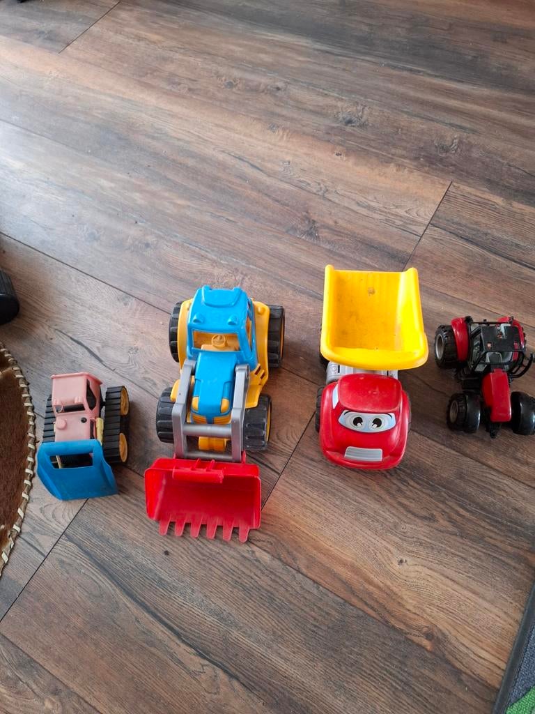 Graaf en zand auto's, Ophalen