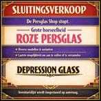 verkoop persglas, Antiek en Kunst, Antiek | Glas en Kristal, Ophalen