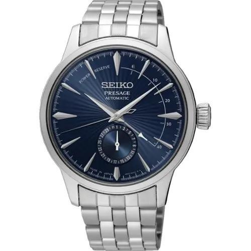 Seiko Presage SSA347J1 Horloge Blauw, Sieraden, Tassen en Uiterlijk, Horloges | Heren, Zo goed als nieuw, Polshorloge, Seiko, Staal