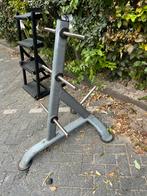 Halter schijven rek grijs, Ophalen, Halterschijven, Gebruikt, Halter schijven