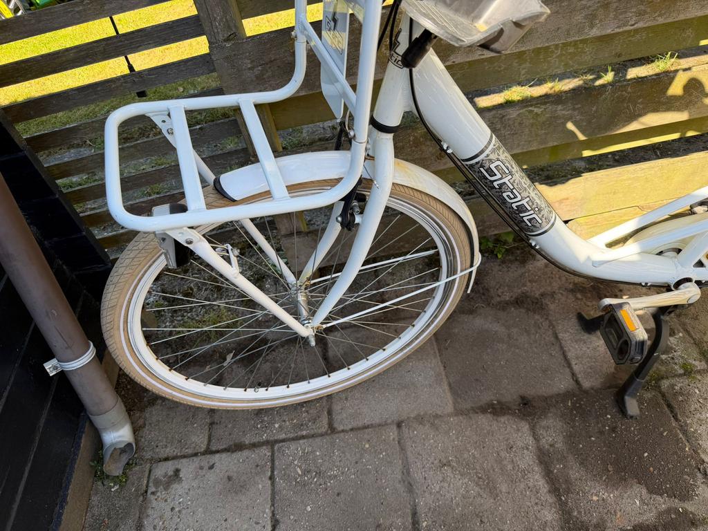 Damesfiets Static 28 inch met transportbeugel, Fietsen en Brommers, Fietsen | Dames | Damesfietsen, Ophalen of Verzenden, Gebruikt