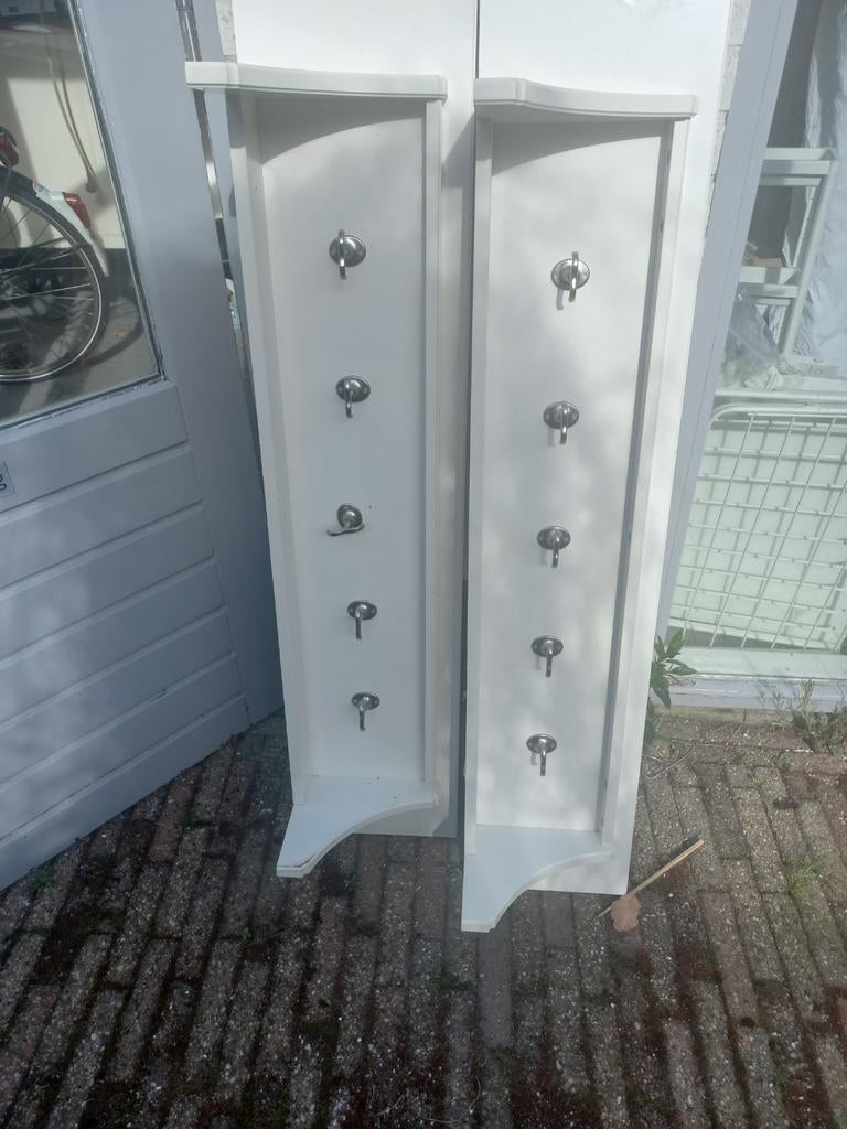 2x IKEA Stenstorp kapstokken - één licht beschadigd, Gebruikt, Minder dan 100 cm, Hout, Ophalen