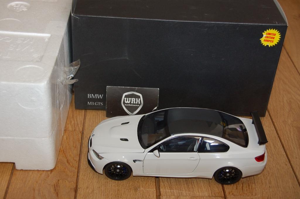 1:18 BMW M3 E92 GTS white Kyosho open WRH, Verzenden, Zo goed als nieuw, Auto, Kyosho