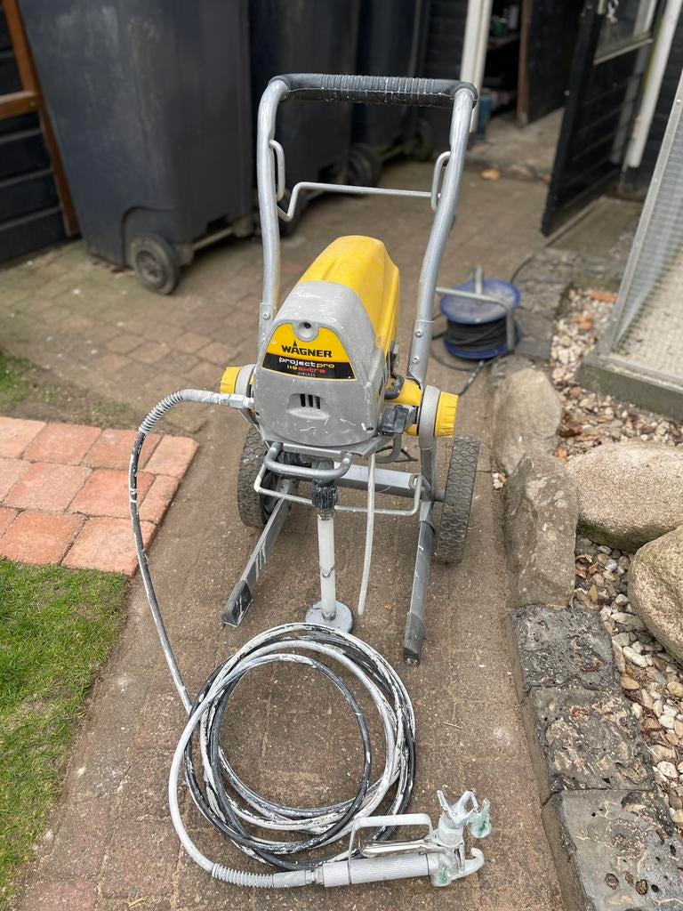 Airless verfspuit, Ophalen, Gebruikt, Verfspuit of Verfpomp