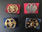 4 baret emblemen, Ophalen of Verzenden, Landmacht, Nederland, Embleem of Badge