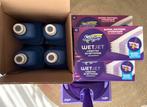 Swiffer 4 wetjet navulmiddel + 34 doekjes, Swiffer optioneel, Ophalen of Verzenden, Schoonmaakmiddel