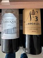 Clinet, Angelus, Laroque, Gloria, Lagrange top Bordeaux, Verzamelen, Wijnen, Ophalen, Zo goed als nieuw, Frankrijk, Rode wijn