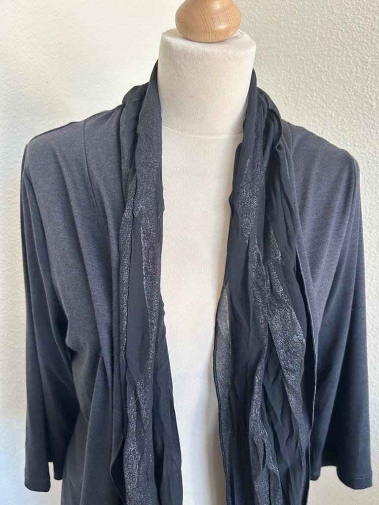 Betty Barclay maat 40 antraciet grijs zilver vest 3136, Maat 38/40 (M), Betty Barclay, Betty Barclay, Betty Barclay