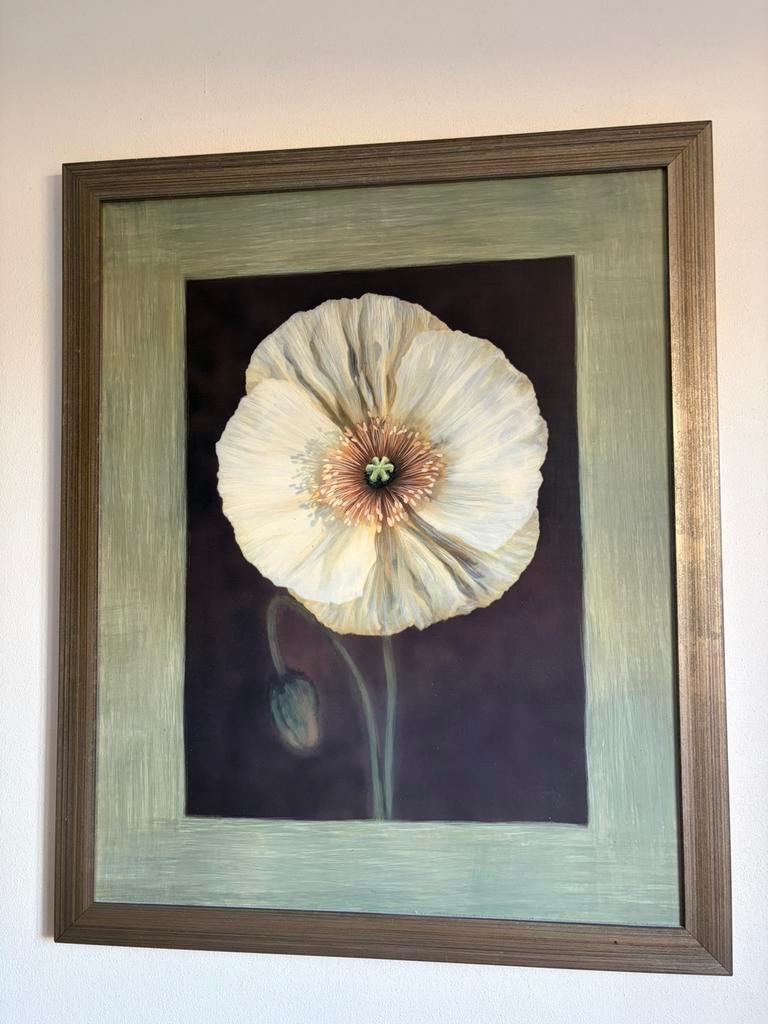 Zeer mooi zgan schilderij van 0.90 hij 1.00 m, Huis en Inrichting, Woonaccessoires | Schilderijen, Tekeningen en Foto's, Ophalen of Verzenden