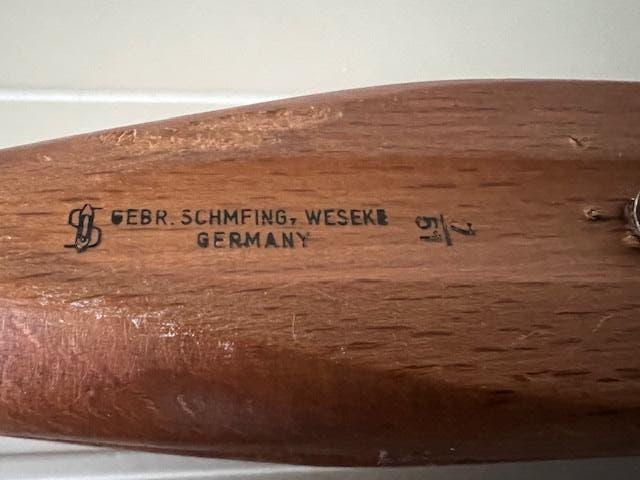 Schietspoel weefgetouw gebr. Schmfing Weseke Duitsland, Antiek en Kunst, Ophalen of Verzenden