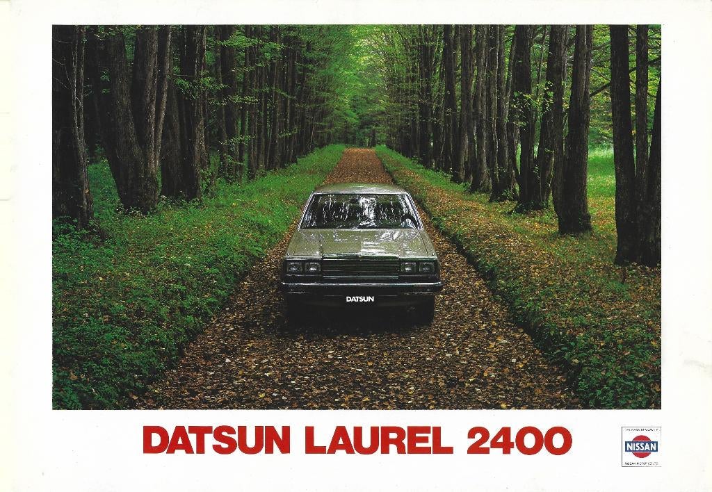 Folder Datsun Laurel 1979, Ophalen of Verzenden, Gelezen, Overige merken
