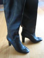 Zeer exclusieve zwarte leren laarzen TOD'S maat 37 Snazzeys, Kleding | Dames, Schoenen, Hoge laarzen, Verzenden, Zwart, Nieuw