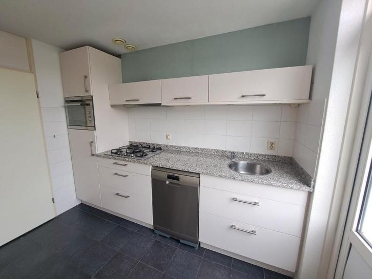 Tweedehands keuken, Huis en Inrichting, Keuken | Complete keukens, Gebruikt, Enkelwandige keuken, Wit, Composiet, Ophalen