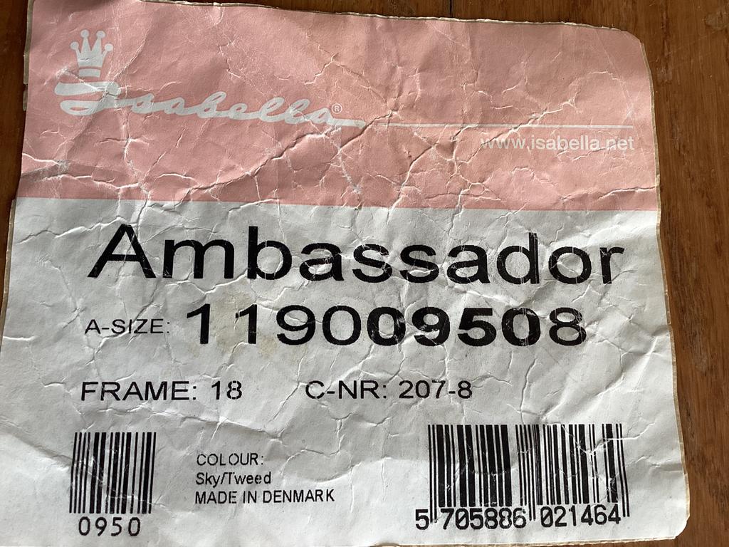 Voortent isabella  ambassador omloopmaat 950/975 frame 18, Ophalen, Gebruikt